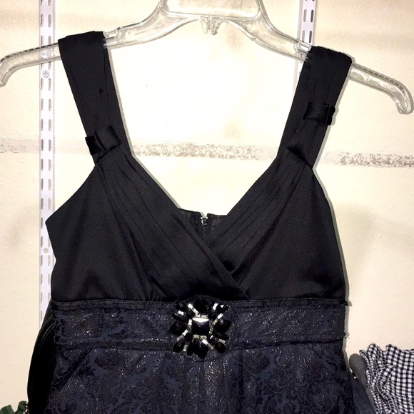 Urban Behavior Navy Blue Cocktail Dress - Picture 10 of 11